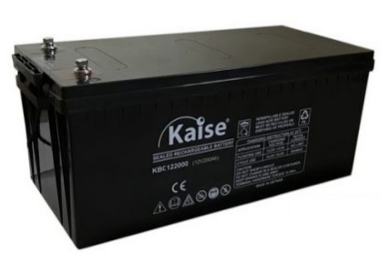 Batería KBC122000 12V - 200Ah DESCARGA PROFUNDA Marca Kaise