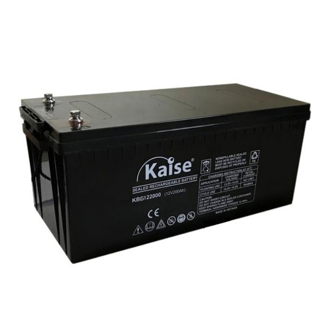 batería kaise kbg122000 gel