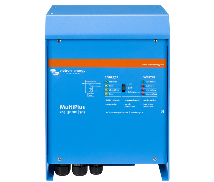 INVERSOR CARGADOR MULTIPLUS 24 - 3000. 120-50. 110V UL