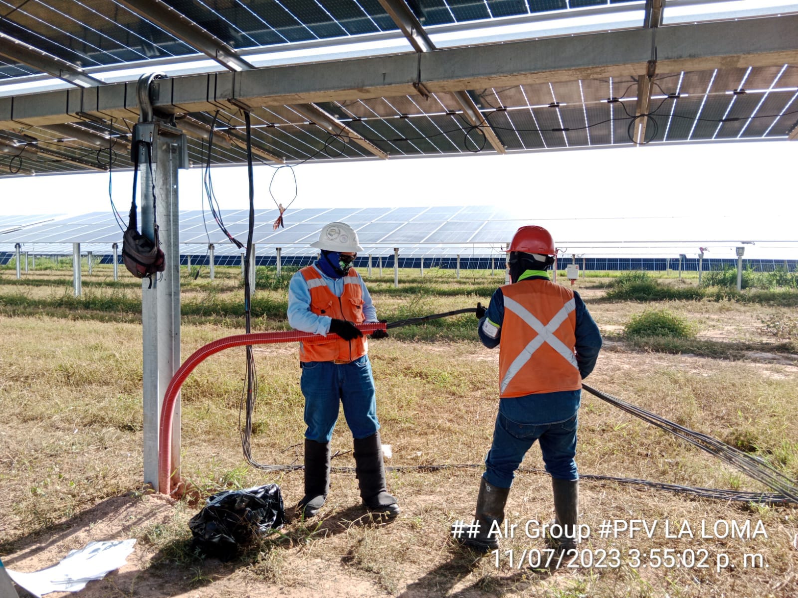 Instalacion Cable Solar